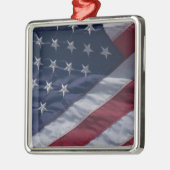 Amerikaanse vlag. metalen ornament (Links)