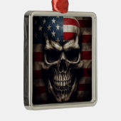 Amerikaanse vlag metalen ornament (Rechts)