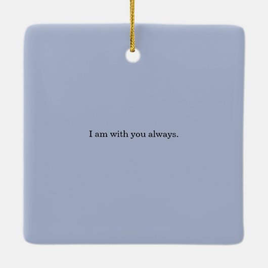 Amerikaanse vlag militair begrafenismonument keramisch ornament (Achterkant)