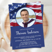 Amerikaanse vlag Militaire aflossing Amerikaanse v Kaart