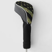 Amerikaanse vlag militaire digitale camouflage golfheadcover (Schuin)