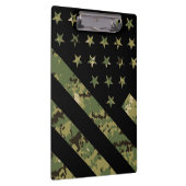 Amerikaanse vlag militaire digitale camouflage klembord (Rechts)