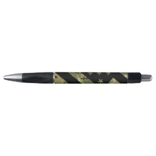 Amerikaanse vlag militaire digitale camouflage pen