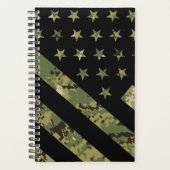 Amerikaanse vlag militaire digitale camouflage planner (Voorkant)