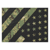 Amerikaanse vlag militaire digitale camouflage tafelkleed (Voorkant (Horizontaal))