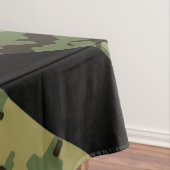 Amerikaanse vlag militaire digitale camouflage tafelkleed (Voorbeeld)