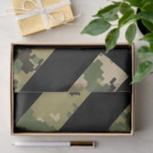 Amerikaanse vlag militaire digitale camouflage tissuepapier (Geschenk)