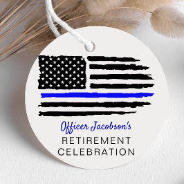 Amerikaanse vlag Militaire Pensioen Bedankjes Labels