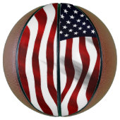 Amerikaanse vlag mini basketbal (Verticaal)