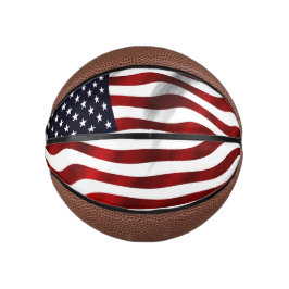 Amerikaanse vlag mini basketbal