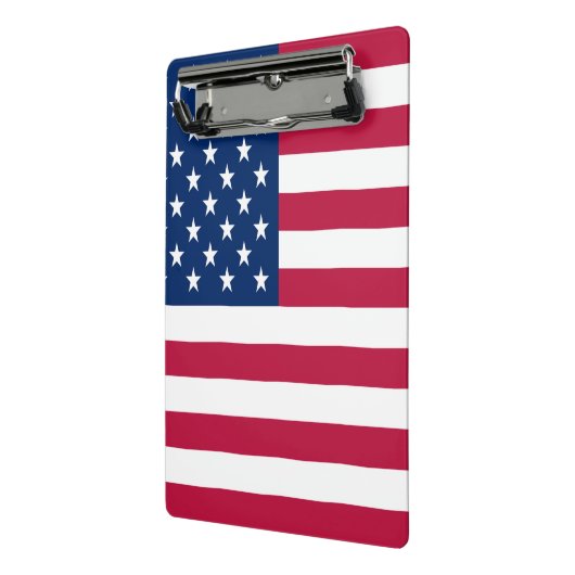 Amerikaanse vlag mini klembord (Angled2)