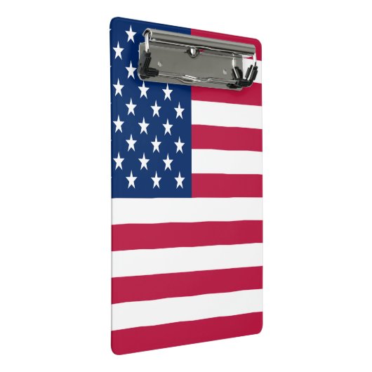 Amerikaanse vlag mini klembord (Schuin)