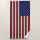 Amerikaanse  vlag - Moderne  handdoek (Voorkant)