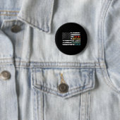 Amerikaanse Vlag Moeders Favoriete Kind Ronde Button 5,7 Cm (In situ)
