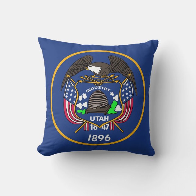 Amerikaanse vlag MoJo Pillow Kussen (Voorkant)