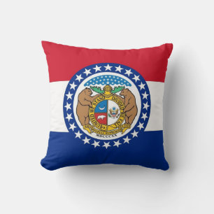 Amerikaanse vlag MoJo Pillow van Missouri Kussen