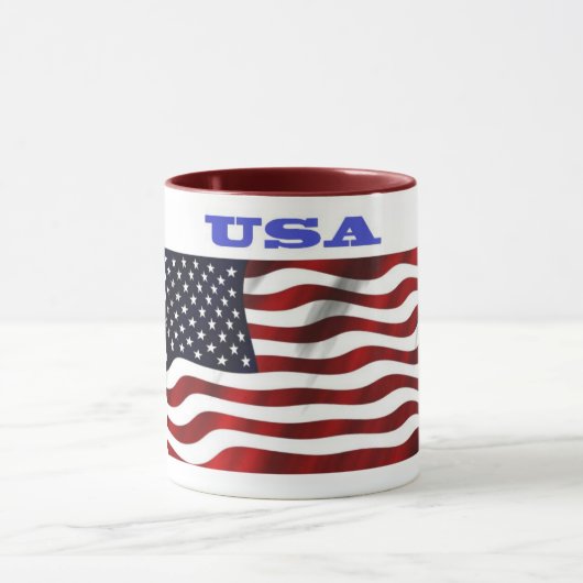 Amerikaanse vlag mok (Midden)