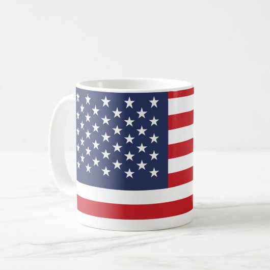 Amerikaanse Vlag Mok (Voorkant links)