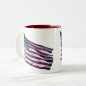 Amerikaanse vlag Mok (Voorkant links)