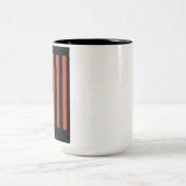 Amerikaanse vlag-Mok Tweekleurige Koffiemok (Center)