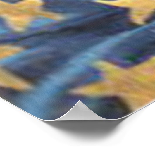 Amerikaanse vlag Molly Pitcher Cannon Poster (Hoek)