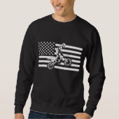 Amerikaanse vlag Motocross Apparel - Motocross Dir Trui (Voorkant)