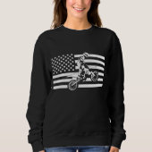 Amerikaanse vlag Motocross Apparel - Motocross Dir Trui (Voorkant)