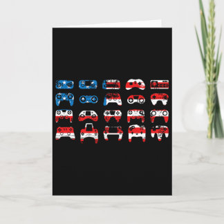 Amerikaanse Vlag Motor Usa Vlag Biker Retro  Kaart