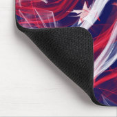 Amerikaanse vlag Mousepad Muismat (Hoek)