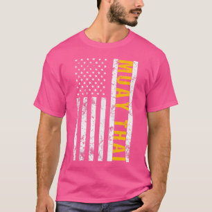 Amerikaanse vlag Muay Thai T-shirt