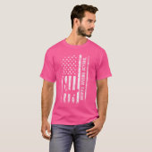 Amerikaanse vlag Muffs Duikschool Muff Divers T-shirt (Voorkant volledig)