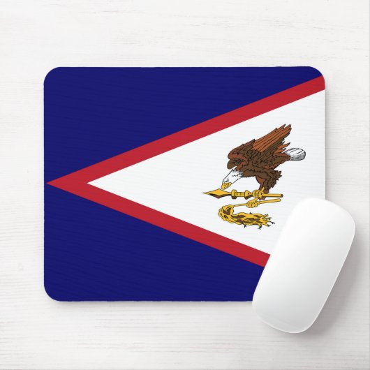 Amerikaanse vlag muismat (Met muis)