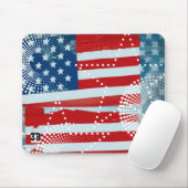 Amerikaanse Vlag Muismat (Met muis)