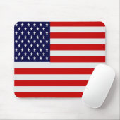 Amerikaanse vlag Muismat (Met muis)