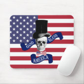 Amerikaanse vlag muismat (Met muis)