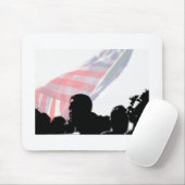 Amerikaanse vlag Muismat (Met muis)