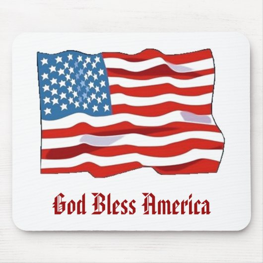 Amerikaanse vlag muismat (Voorkant)