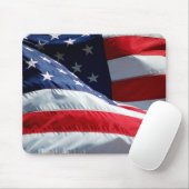 Amerikaanse vlag muismat (Met muis)