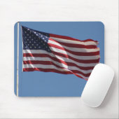 Amerikaanse vlag muismat (Met muis)