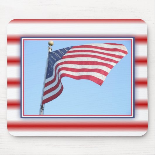 Amerikaanse vlag-Muismat Muismat (Voorkant)