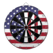 Amerikaanse vlag Multi Ring Dartbord (Voorkant)