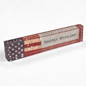 Amerikaanse vlag Naambordje