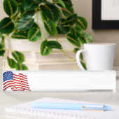 Amerikaanse vlag naambordje