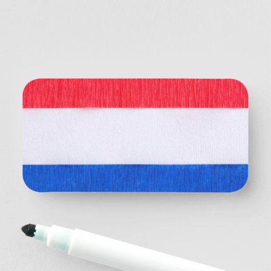 Amerikaanse vlag naamplaatje (In situ)