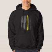 Amerikaanse vlag Nacho Vlag  vader Hoodie (Voorkant)