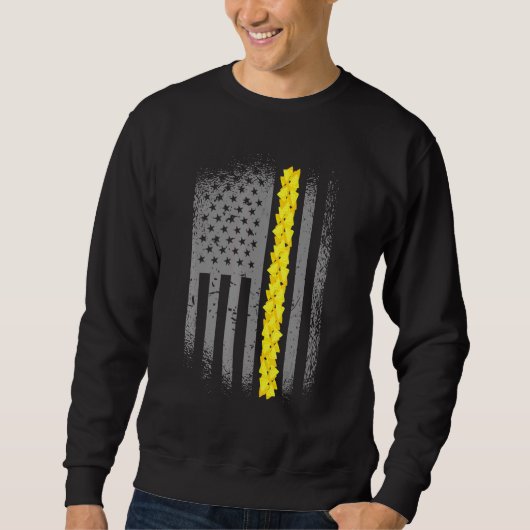 Amerikaanse vlag Nacho Vlag  vader Trui (Voorkant)