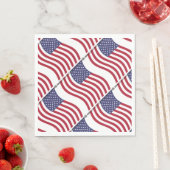 Amerikaanse vlag Napkins Servetten (Insitu)
