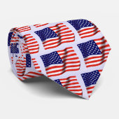 Amerikaanse vlag Necktie Stropdas (Opgerold)