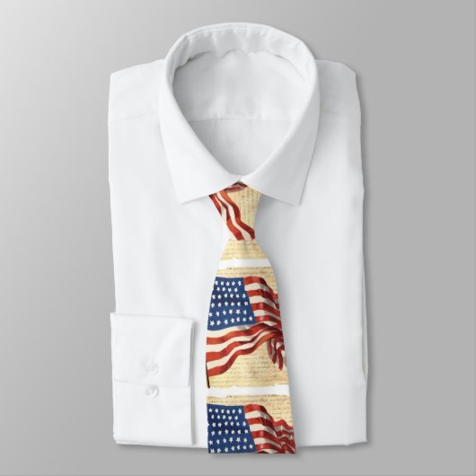  Amerikaanse vlag nek Draag Stropdas (Gebonden)