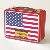 Amerikaanse vlag - New York (Achterkant)